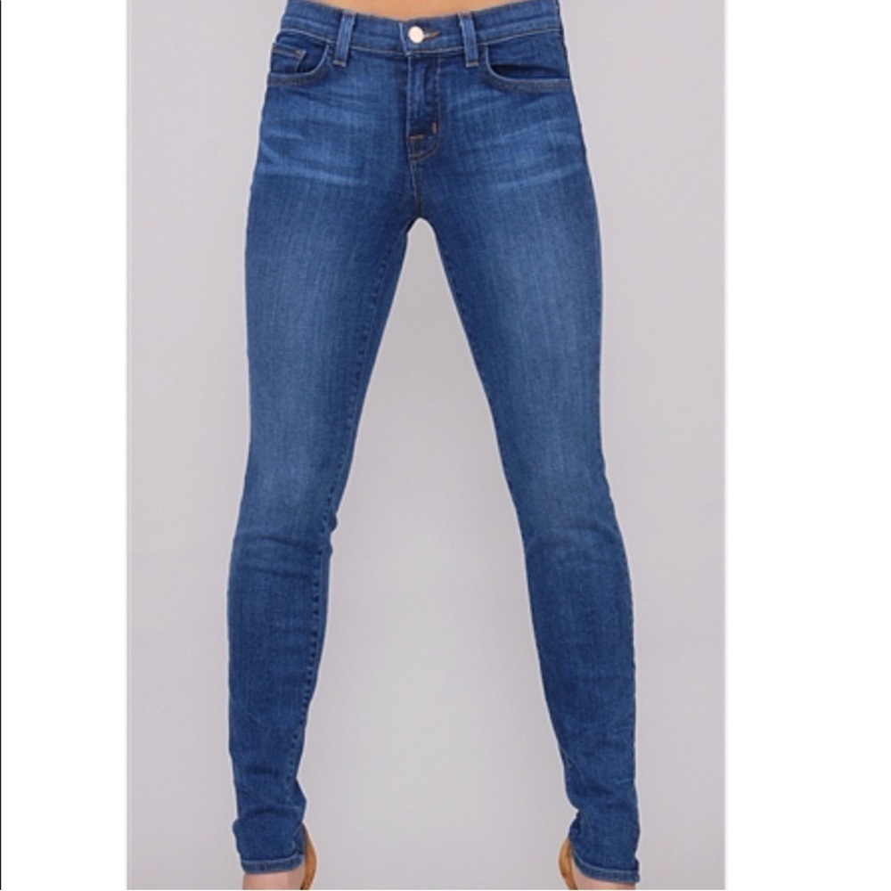 J Brand Blue Bell Skinny Jeans Size 26